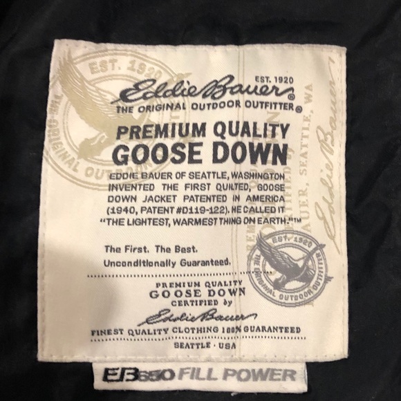 Eddie Bauer Goose Down Vest - Picture 7 of 8